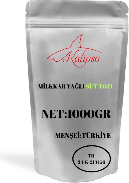 Milkkar Yağlı Süt Tozu 1 kg