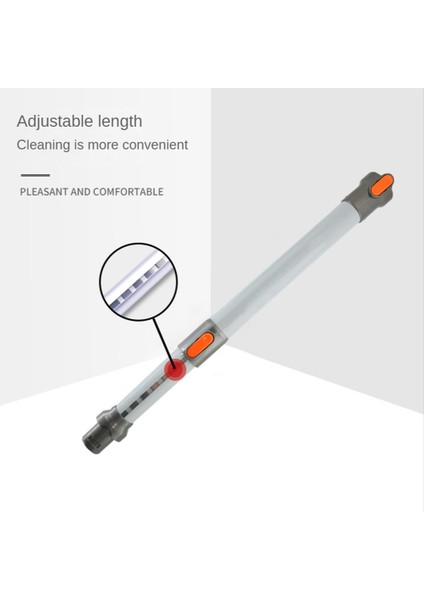 Dyson DC31 DC34 DC35 Elektrikli Süpürge Uzatılabilir Uzatma Çubuğu Metal Alüminyum Düz Boru Bar El Değnek Tüp (Yurt Dışından) modelleri