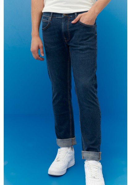 Daren Regular Straight Fit Normal Bel Esnek Jean Kot Pantolon