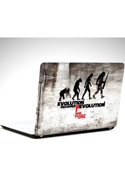 Rise Of The Planet Of The Apes Laptop Sticker