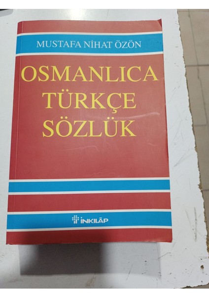 Osmanlıca - Türkçe Sözlük (Büyük) - Mustafa Nihat Özön modelleri
