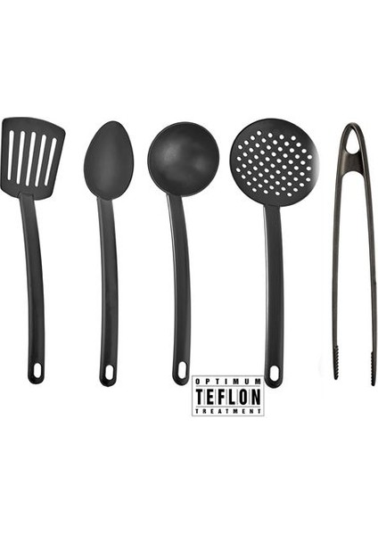 6 Set J.lewis 5 Li Teflon Yemek Hazırlama Servis Seti 717302