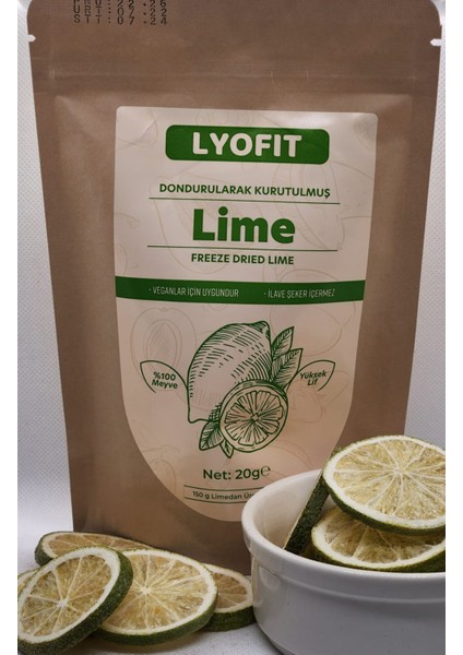 Lime (Freeze-Dried) 20 gr