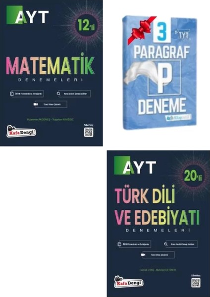 AYT Matematik 12'li ve AYT Edebiyat 20'li Deneme