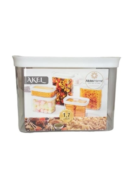Vakumlu Saklama Kabı 1,70 Lt