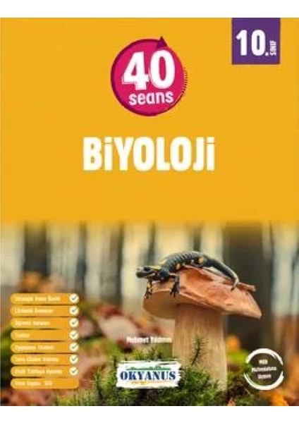 Okyanus Yayınları 10. Sınıf 40 Seans Biyoloji