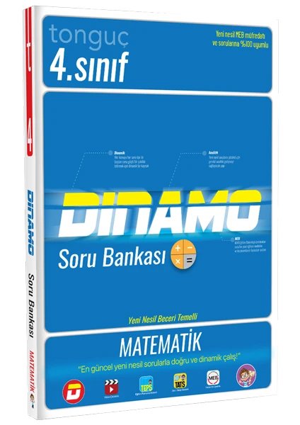 Tonguç Akademi 4. Sınıf Matematik Dinamo Soru Bankası