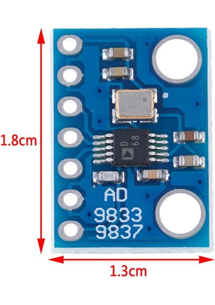 OEM Roba AD9833 Sinüs Kare Üçgen Sinyal Jeneratör Modülü Spı 0,1hz-25Mhz