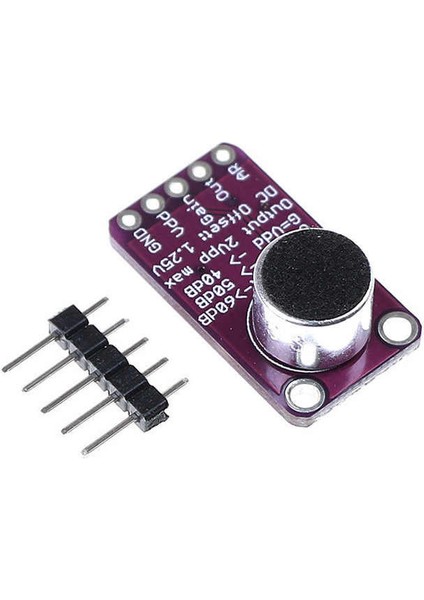 Roba MAX9814 Amplikatörlü Analog Mikrofon Modülü Ses Algılama Sensörü