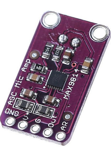 Roba MAX9814 Amplikatörlü Analog Mikrofon Modülü Ses Algılama Sensörü