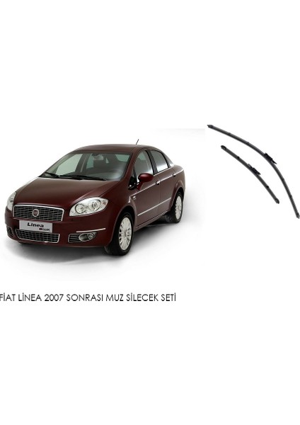 Fiat Linea 2007 Sonrası Muz Silecek Seti