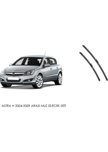 Astra H 2004-2009 Arası Muz Silecek Seti