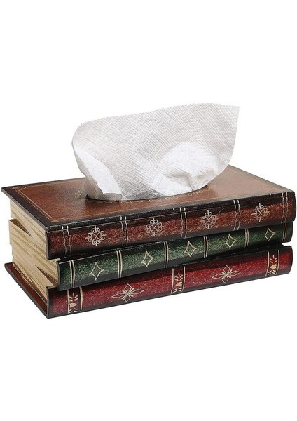 Mendil Dağıtıcı, Yüz Doku Kutusu, Doku Kutusu, Kağıt Havlu Pompalama Kağıdı Kutusu Peçeteli Kağıt Kutusu 25X14X10 cm (Yurt Dışından)