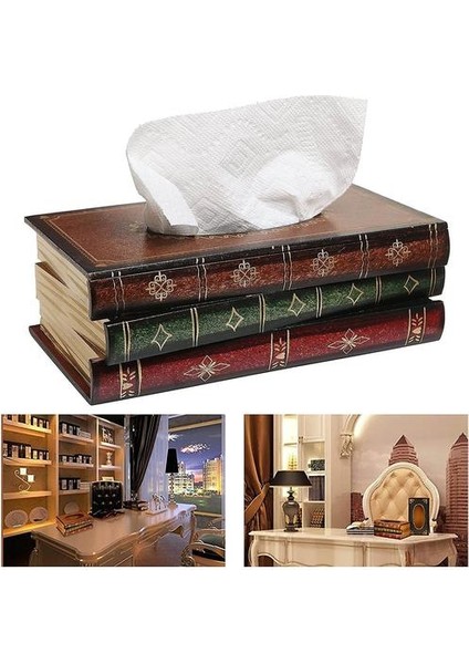 Mendil Dağıtıcı, Yüz Doku Kutusu, Doku Kutusu, Kağıt Havlu Pompalama Kağıdı Kutusu Peçeteli Kağıt Kutusu 25X14X10 cm (Yurt Dışından) fiyatları