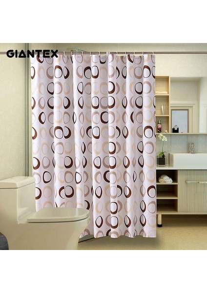 Banyo Perdesi Su Geçirmez Duş Perdeleri Banyo Su Geçirmez Duş Perdesi | Duş Perdesishower Perde Desen (100 * 180CM) (Yurt Dışından) fiyatları