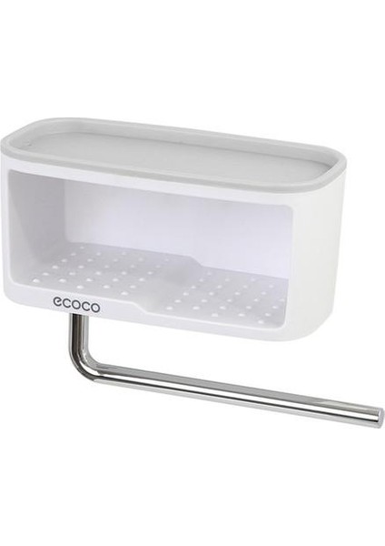 1 Adet Çift Katmanlı Sabunluk Havlu Bar Kağıt Tutucu Depolama Platformu Plastik Sabun Kutusu Büyük Konteyner Yeni Banyo Sabunluk | Taşınabilir Sabun Yemekleri (Gri) (Yurt Dışından)