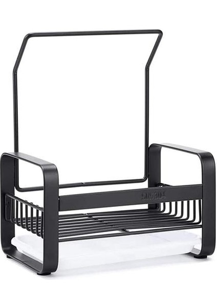 Paslanmaz Çelik Sünger Tutucu Bulaşık Döşeme Kurutma Rafı Ile, Mutfak Lavabo Organizer Caddy Tepsi Sünger Fırça Sabunluk | Raflar ve tutucular (Yurt Dışından)