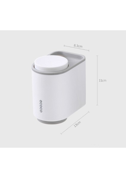 13 cm Duvar Montajı Diş Fırçası Tutucu Diş Fincan Diş Macunu Diş Fırçası Raf Banyo Aksesuarları Gargarn Magnet Gargah Kupası | Diş Fırçası ve diş Macunu Tutucular (Yurt Dışından) fiyatları