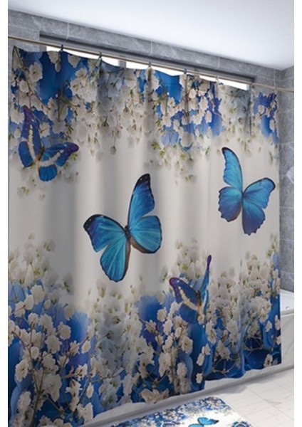 Çin Manzara Boyama Duş Perdeleri Kuş Erik Ağacı Şube Perde Su Geçirmez Polyester Kumaş Banyo Dekor Kanca ile | Duş Perdeleri (Yurt Dışından) modelleri