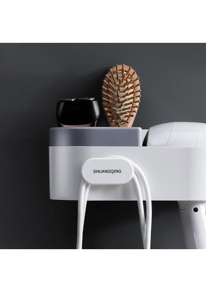 Duvara Monte Saç Kurutma Makinesi Banyo Rafları Depolama Raf Organizatör Duvar Raf Banyo Aksesuarları Için (Yurt Dışından) modelleri