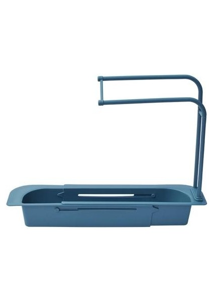 Teleskopik Lavabo Raf Sabun Sünger Drenaj Raf Depolama Sepeti Çanta Musluk Tutucu Ayarlanabilir Banyo Tutucu Lavabo Mutfak Accessorie | Raflar ve tutucular (50 * 8.5cm) (Yurt Dışından)