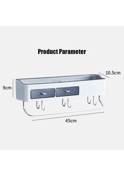 Çıkarılabilir Duş Depolama Raf Perforasyonu Ücretsiz Duvar Depolama Organizer Raf Drenaj Organizatör Tutucu Banyo Aksesuarları | Depolama Rafları ve raflar (Yurt Dışından) fiyatları