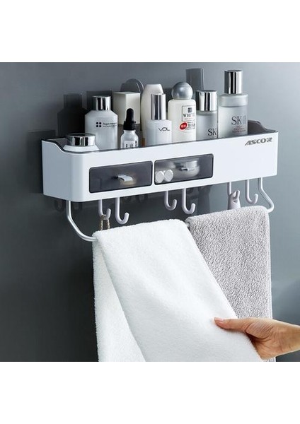 Çıkarılabilir Duş Depolama Raf Perforasyonu Ücretsiz Duvar Depolama Organizer Raf Drenaj Organizatör Tutucu Banyo Aksesuarları | Depolama Rafları ve raflar (Yurt Dışından) modelleri