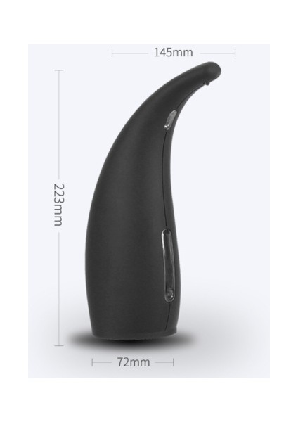 Banyo Mutfak Için 300ML Sabunluk Kızılötesi Sensörü El Yıkama Cihazı Otomatik Sabun Dağıtıcı Temassız Elektrikli | Sıvı Sabunluk (Yurt Dışından) fırsatları