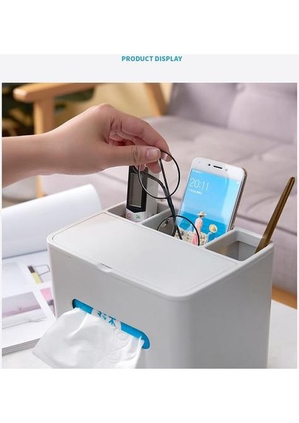 Doku Kutusu Ev Oturma Odası Sehpa Yaratıcı Sevimli Nordic Çok Fonksiyonlu Uzaktan Kumanda Depolama Çekmece ve Ayna | Doku Kutuları (Yurt Dışından) fırsatları