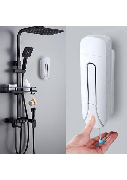 El Basın Sabun Sıvı Dağıtıcı Duvara Dağı Duş Jel Şampuan Şişesi Banyo Için | Sıvı Sabunluk (Yurt Dışından) fiyatları