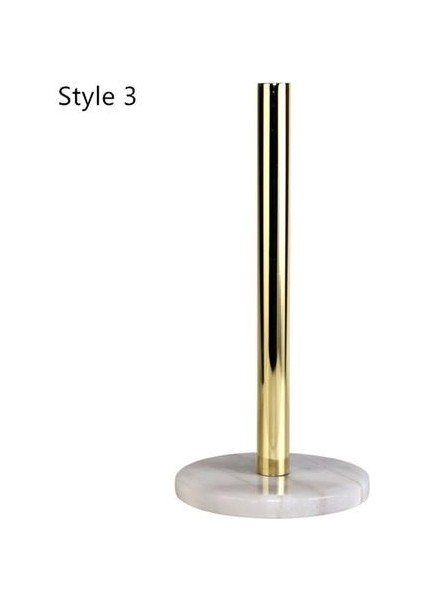 Yumruk Ücretsiz Mutfak Avrupa Mermer Dikey Kağıt Havlu Askısı Dikey Rulo Kağıt Tutucu (Beyaz) (Yurt Dışından) fiyatları