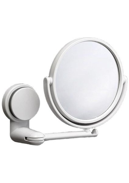 Katlanır Makyaj Aynası Duvara Montaj Matkap Olmadan Vanity Ayna Döner Banyo Aynası Emme Katlanır Kol Uzatma Tıraş Aynaları (Yurt Dışından)