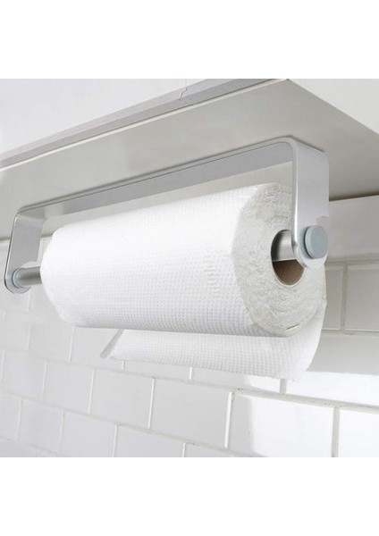 Kendinden Yapışkanlı ve duvara Montaj Kağıdı Havlu Tutucu ve dağıtıcı, Mutfak Dokusu Havlu Tutucu Standı Kabine Silver | Kağıt Tutucu (Gümüş) (Yurt Dışından) fiyatları