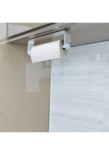 Kendinden Yapışkanlı ve duvara Montaj Kağıdı Havlu Tutucu ve dağıtıcı, Mutfak Dokusu Havlu Tutucu Standı Kabine Silver | Kağıt Tutucu (Gümüş) (Yurt Dışından) modelleri