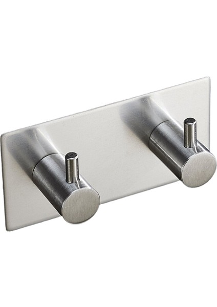 304 Paslanmaz Çelik Duvar Kancası Ceket Raf Banyo Mutfak Askı Çantası Anahtar Tutucular Delme Olmadan Havlu Giyim Kanca 2019 | Robe Hooks (Yurt Dışından)
