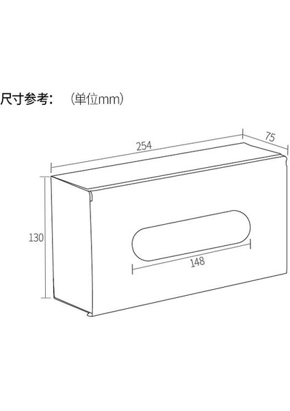 Haitun Tuvalet Kağıdı Tutucu Kağıt Raf Su Geçirmez 304 Paslanmaz Çelik Doku Kutusu Siyah Oturma Odası Peçete Kutusu Standı Banyo Metal Raf (Yurt Dışından)