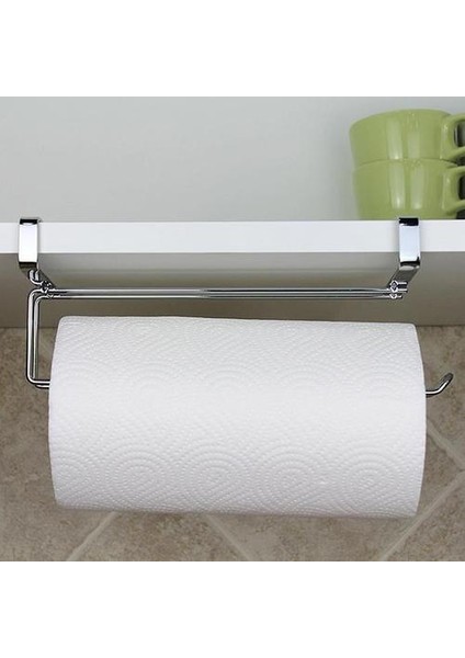 Banyo Havlu Askısı Paslanmaz Çelik Mutfak Kağıt Tutucu Sopa Raf Rulo Tutucu Estanterias Dekor Doku Raf Organizatör (Yurt Dışından)
