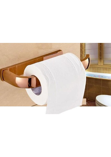 Katı Pirinç Duvara Monte Rulo Tutucu Antika Lüks Fırçalanmış Kağıt Havlu Tutucu Kare Tuvalet Kağıdı Tutucu (Altın) (Yurt Dışından) fırsatları