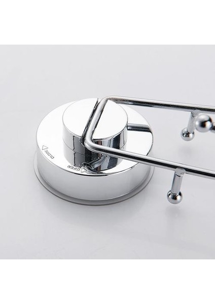Paslanmaz Çelik Çıkarılabilir Vakum Vantuz Döner Çift Duvar Kanca Askısı Havlu Robe Banyo Mutfak Tutucu | Robe Hooks (Yurt Dışından) fırsatları