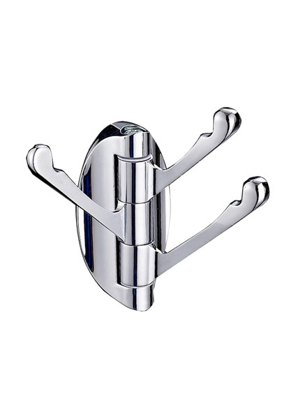 180 Derece Rotasyon Banyo Mutfak Ayarlanabilir 3 Kanca Banyo Havlusu Ceket Şapka Askı Kumaş Askıları Çanta Anahtar Asılı Kanca | Robe Hooks (Yurt Dışından)