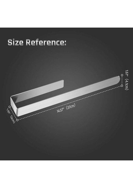 Havlu Tutucu Duvar Montaj Banyo Havlu Tutucu Banyo Havlu Raylı Kendinden Yapışkanlı Havlu Tabanlık Havlu Tavucu | Havlu Rafları (Yurt Dışından) fırsatları