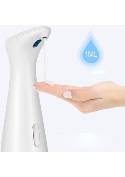 200 ml Kızılötesi Akıllı Sensör Otomatik Sabun Dağıtıcı Dokunuşsuz Sanitizer Dispensador De Jabon Şişesi Mutfak Banyo Için | Sıvı Sabunluk (Yurt Dışından)