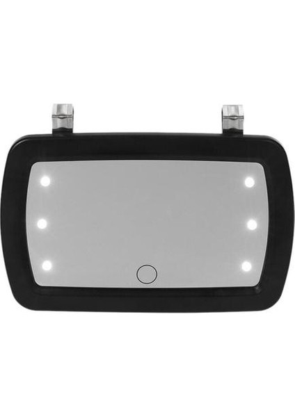 Araba Güneş Visor Ayna Makyaj Güneş Gölgelendirme Kozmetik Ayna Vanity Ayna Otomobil Makyaj Aynası Altı LED Işıkları ile Araba Styling (Yurt Dışından)