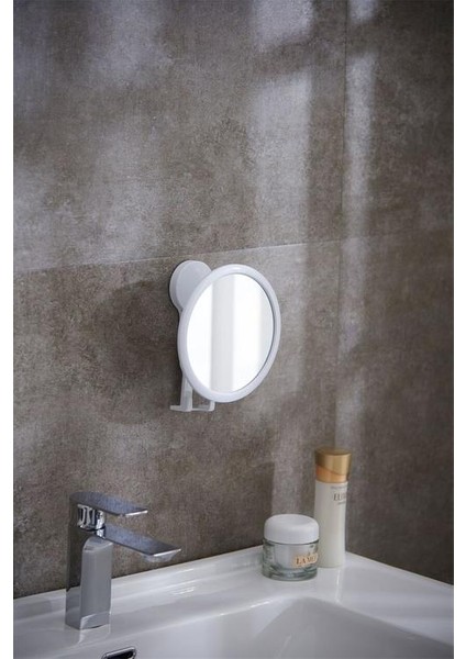 Matkap Ücretsiz Ayarlanabilir Rotasyon Sissiz Banyo Aynası Vantuz Tıraş Aynası Kendinden Yapışkanlı Banyo Duvar Tipi Duş Aynası (Yurt Dışından) fırsatları