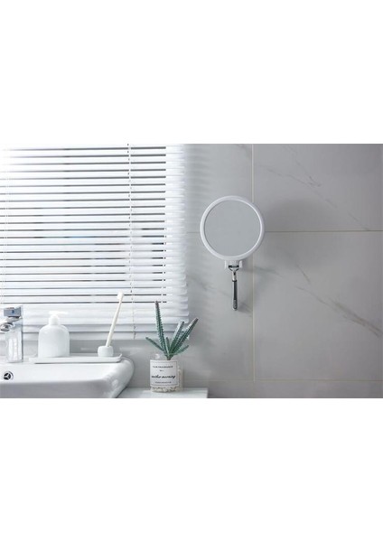 Matkap Ücretsiz Ayarlanabilir Rotasyon Sissiz Banyo Aynası Vantuz Tıraş Aynası Kendinden Yapışkanlı Banyo Duvar Tipi Duş Aynası (Yurt Dışından) indirimleri