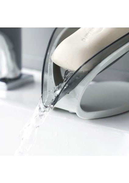 Yaratıcı Yaprak Şekli Sabun Kutusu Banyo Salonu Sabunluk Depolama Konteyner Lavabo Kurutma Raf Banyo Malzemeleri | Sabunluklar (Yurt Dışından) modelleri
