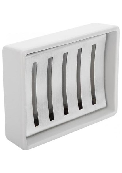 Soap Çanası 304 Paslanmaz Çelik Sabun Kılıfı Seramik Sabun Konteyner Banyo Mutfak Kullanımı Için Seyahat Malzemeleri | Sabunluklar (Yurt Dışından) fırsatları