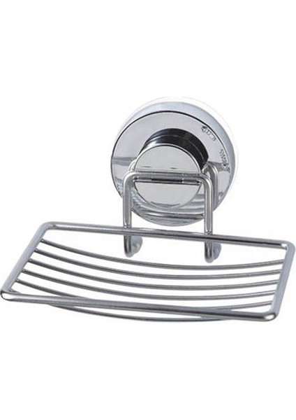 Vantuz Sabunluk Drenaj Paslanmaz Çelik Duvara Monte Sabunluk Duşlu Kutusu Çanak Punch Ücretsiz Banyo Aksesuarları | Sabunluklar (Yurt Dışından)