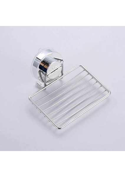 Vantuz Sabunluk Drenaj Paslanmaz Çelik Duvara Monte Sabunluk Duşlu Kutusu Çanak Punch Ücretsiz Banyo Aksesuarları | Sabunluklar (Yurt Dışından) fiyatları