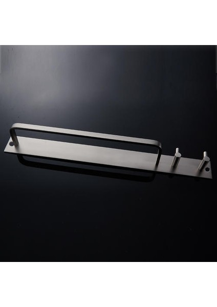 40 cm Havlu Çubuğu Siyah Alüminyum Fırçalanmış Havlu Asılı Asılı Tutucu Duvara Monte Tuvalet Aksesuarları Banyo Havlu Tutucu Raylı Tek | Havlu Barları (Yurt Dışından) indirimleri